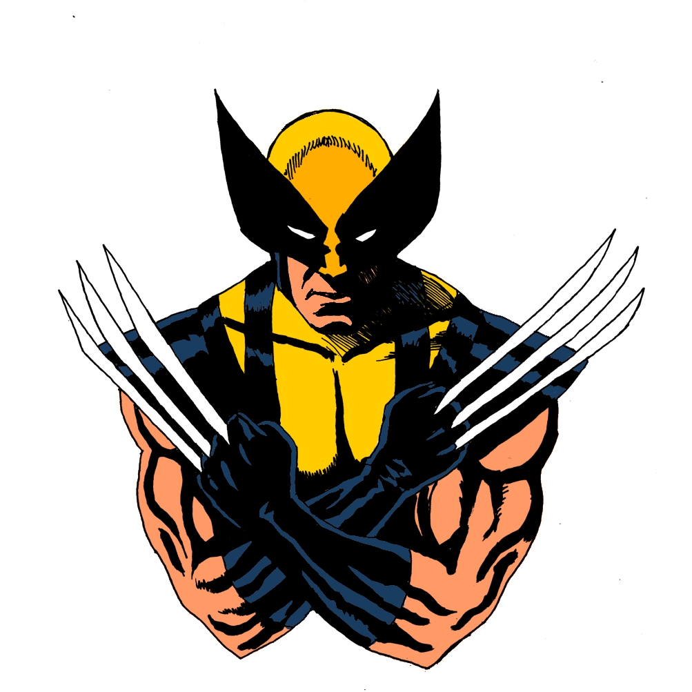 wolverine claw marvel comic arts